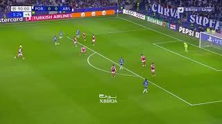 Galenos Game winning goal for Porto against Arsenal! #uefachampionsleague #fcporto #arsenal #soccer