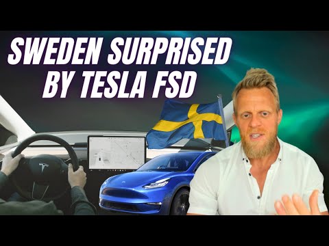 Swedish Transport Admin tests Tesla's FSD: 'impressive smooth & natural'