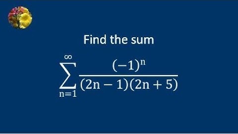 Evaluating required sum using standard techniques