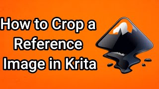 How to Crop a Reference Image in Krita