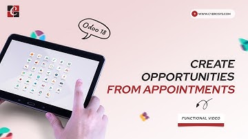 How to Create Opportunities From Appointments in Odoo 18 Calendar | Odoo 18 Calendar Tutorials