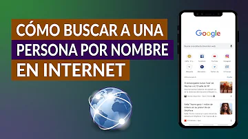 ¿Cómo encontrar a una persona por internet?