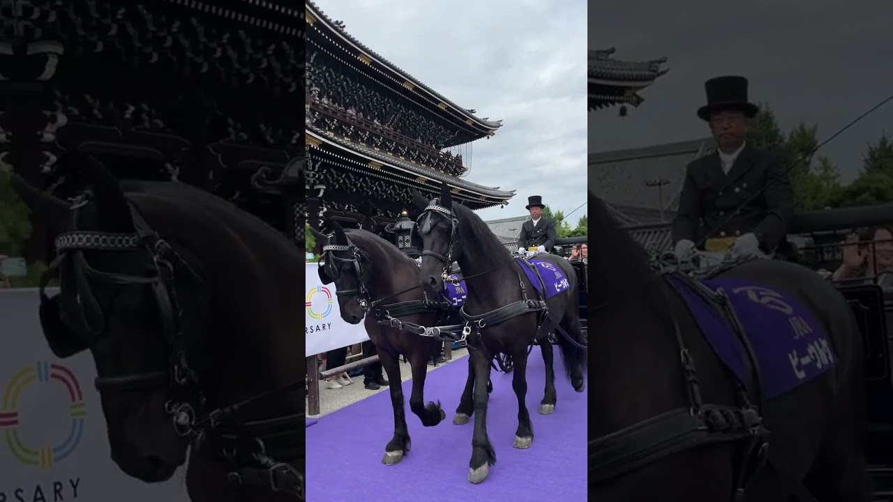 京都競馬場100周年記念セレモニー】アンバサダー・佐々木蔵之介さんが 
