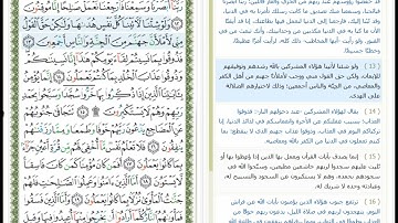 Surat Al Sajda - 32 - القرآن الكريم بصوت محمود خليل الحصري - سورة السجدة