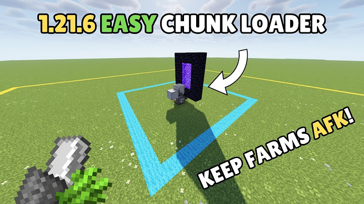 NEW BEST Chunk Loader for 1.21.6! (5x5 Chunks!)