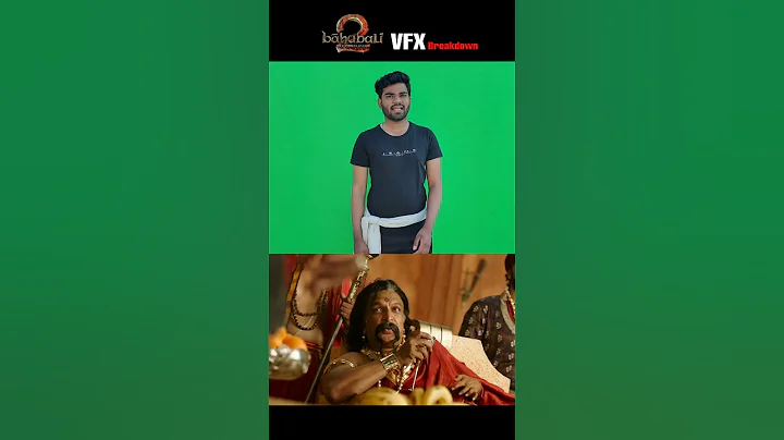 Bahubali 2 : VFX Breakdown 😅 Funny Vfx Editing #shorts #trending #funny #comedy #bahubali2 #vfx 😅🤣