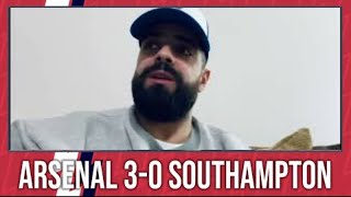 Arsenal 3-0 Southampton | The Loaded Cannon | Khaled