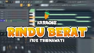 ITJE TRISNAWATI - RINDU BERAT (MIDI DANGDUT FLSTUDIO) SF2 ADELLA | COCOK BUAT SANTAI | TANPA VOCAL