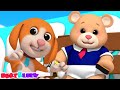 Teddy Bear Teddy Bear, Fun Nursery Rhymes + More Preschool Songs for Kids