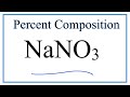 Percent Composition in Sodium Nitrate