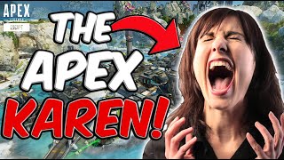 Angry Toxic Gamer Mom Screams at me in Apex legends :(