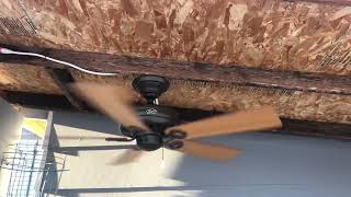 44” Hunter Stratford II Ceiling Fan (Medium Oak Blades/No Light)