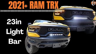 2021+ RAM 1500 TRX 23in Light Bar Install | Full Tutorial by M&R Automotive