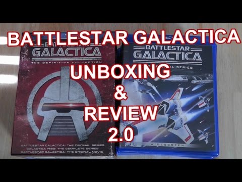 BATTLESTAR GALACTICA -(2.0 REVIEW & UNBOXED)DEFINITIVE BLU-RAY COLLECTION