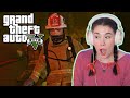 MOPPING AND FIREFIGHTING GTA 5 First Time Playing Ep 22