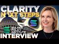 CLARITY Next Steps🔥Kristen Smith INTERVIEW🚨Solana Policy Institute
