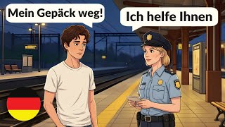Ich habe meine Tasche im Zug vergessen |✅ 4 echte Alltagsgespräche