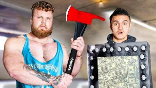 Worlds Strongest Man vs $10,000 Unbreakable Safe