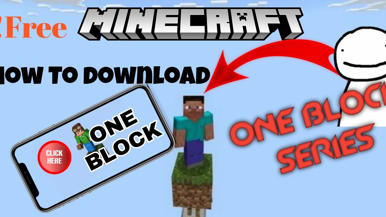 How to Download and Install One Block in Minecraft survival YouTube
