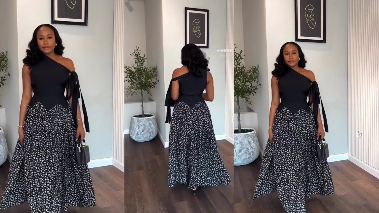 How To Cut And Sew This Trendy Monostrap Knot Gathered Dress with