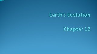 ESC1000 Earth Science Chapter 12