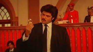 Begunah Ko Bachane Ke Liye Bhari Adalat Zeher  Pi Gaye Anil Kapoor - Court Room Scene - Meri Jung