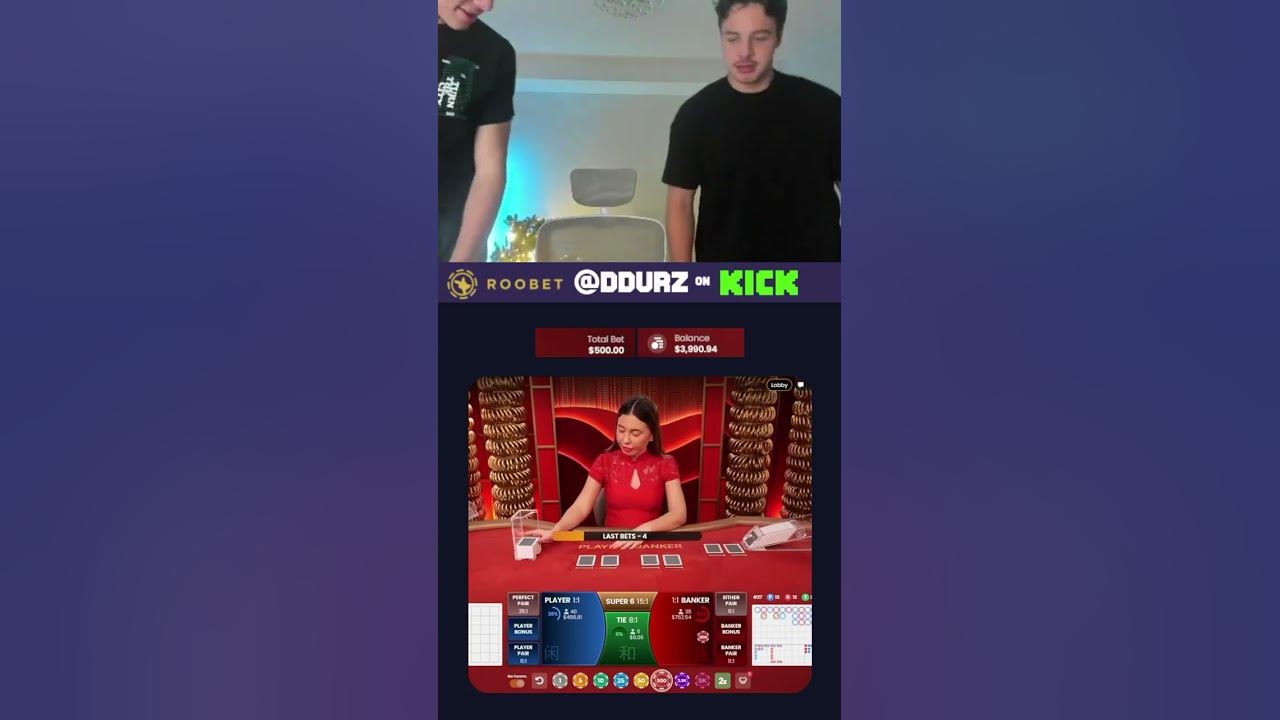 WINNING $1000 ON BACCARAT! #short #gamble#slots #slotmachine #thecasino #gaming #casinoslots