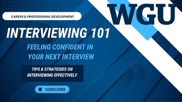 Interviewing 101