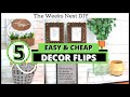 🌟High End Modern Farmhouse DIY Decor ! DIY Decor Flips That ANYONE Can Do On A BUDGET!