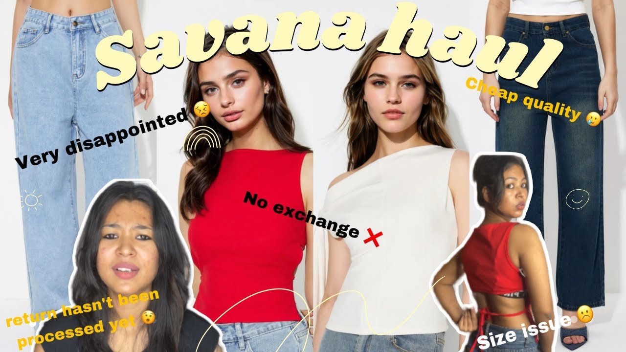 Things you need to know before buying from Savana |no exchange❌return issues🥲cheap quality😡 