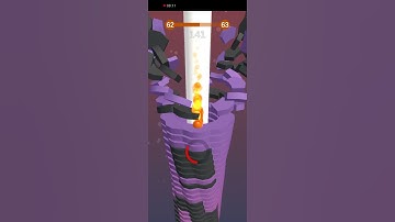 Stack Ball All Level Gameplay Android iOS #shorts