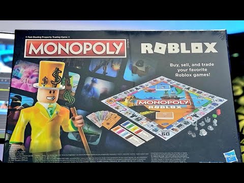  MONOPOLY: Roblox 2022 Edition Board Game, Buy, Sell