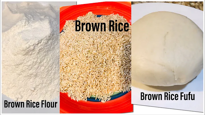 HOW TO MAKE BROWN RICE FUFU : THE HEALTIEST FUFU