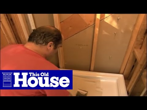 How to Replace a Shower Pan | This Old House