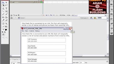Parse and Display external XML file data in Flash AS3