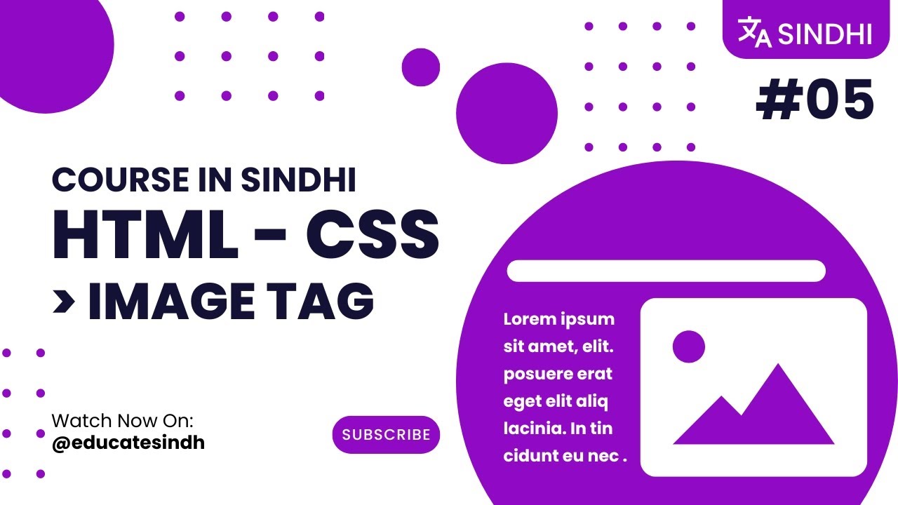 Image Tag, Width, and Height in HTML & CSS | Web Development Course ...