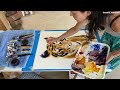 Tiger in watercolor - time lapse / painting process | 水彩虎 | 水彩老虎 | tygrys akwarele