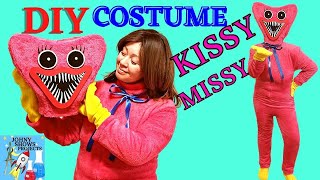 How I Made DIY Kissy Missy Poppy Playtime 2 Costume In Real Life