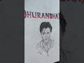 Akshay Khanna Drawing #dhurandhar #akshaykhanna #rehmandakait #art #sketch #drawing #shorts #yt