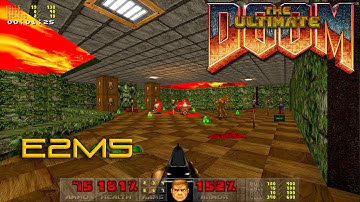 Ultimate Doom | E2M5: Command Center | 100% Playthrough