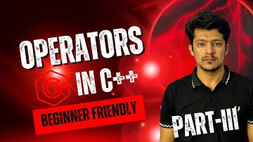Operators in C++ Explained | Types of Operators with Examples | Hindi Urdu