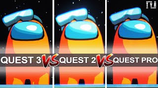 THROUGH THE LENSES - Quest 3 vs Quest 2 vs Quest PRO