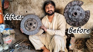 This Young Mechanic Is Brilliant At Repairing Truck Clutch Plates!