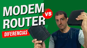 ¿Cuál es la diferencia entre un router y un módem?