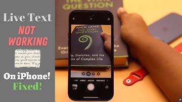 Fix- Live Text Not Working iPhone After iOS Update!