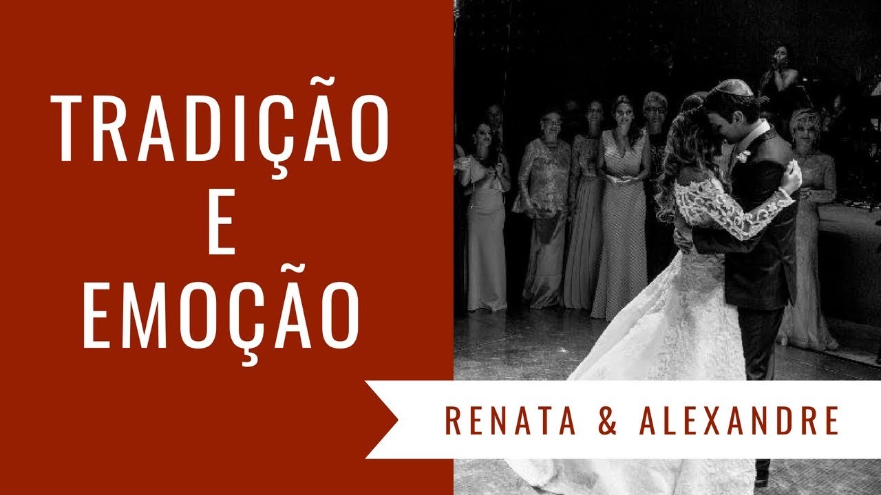 Casamento judaico: Renata e Alexandre