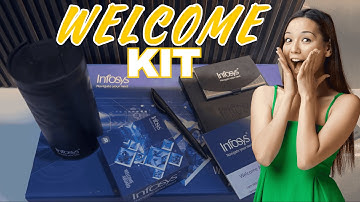 Infosys Welcome Kit Unboxing | Diary, Tumbler, Pen & More #infy #infosys