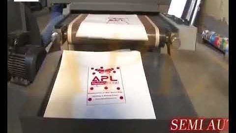 Screen Printing & UV Curing Machine