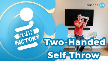 Freestyle Frisbee How-To: Two-Handed Throw (Basic Self-Throw)