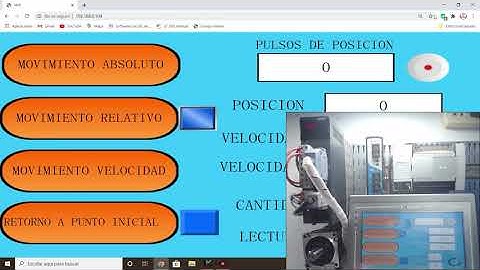 Cómo usar el modo de control de posición del servomotor mediante control de pulso PLC